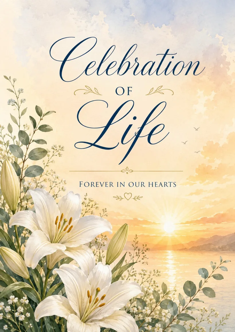 Celebration collection card